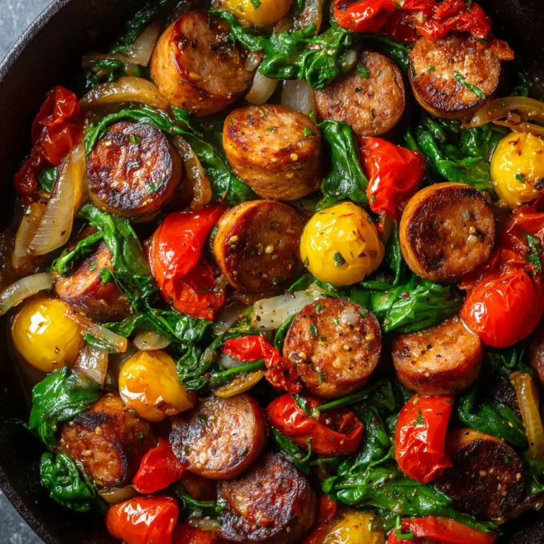 Best One-Pan Sausage Skillet with Andouille Sausage