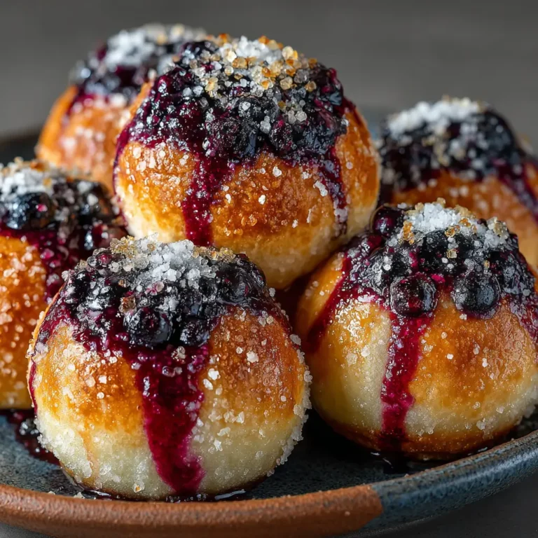 Blueberry Pie Bombs