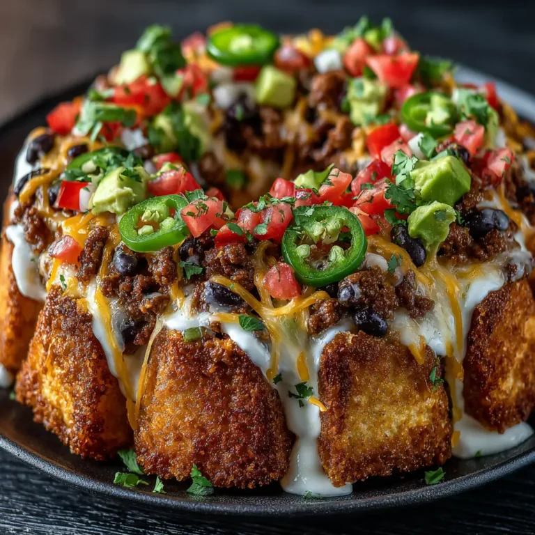 Bundt Pan Nachos
