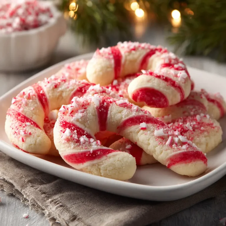 Candy Cane Cookies