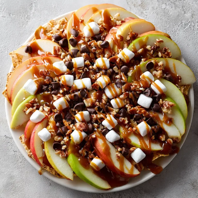 Caramel Apple Nachos: The Ultimate Fall Treat