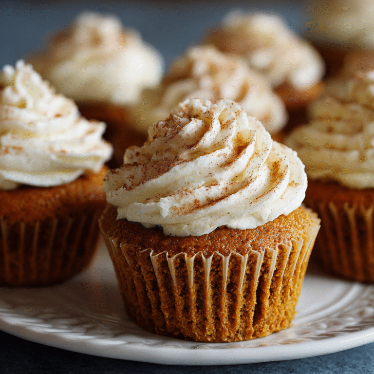 Delicious Pumpkin Cupcakes Recipe