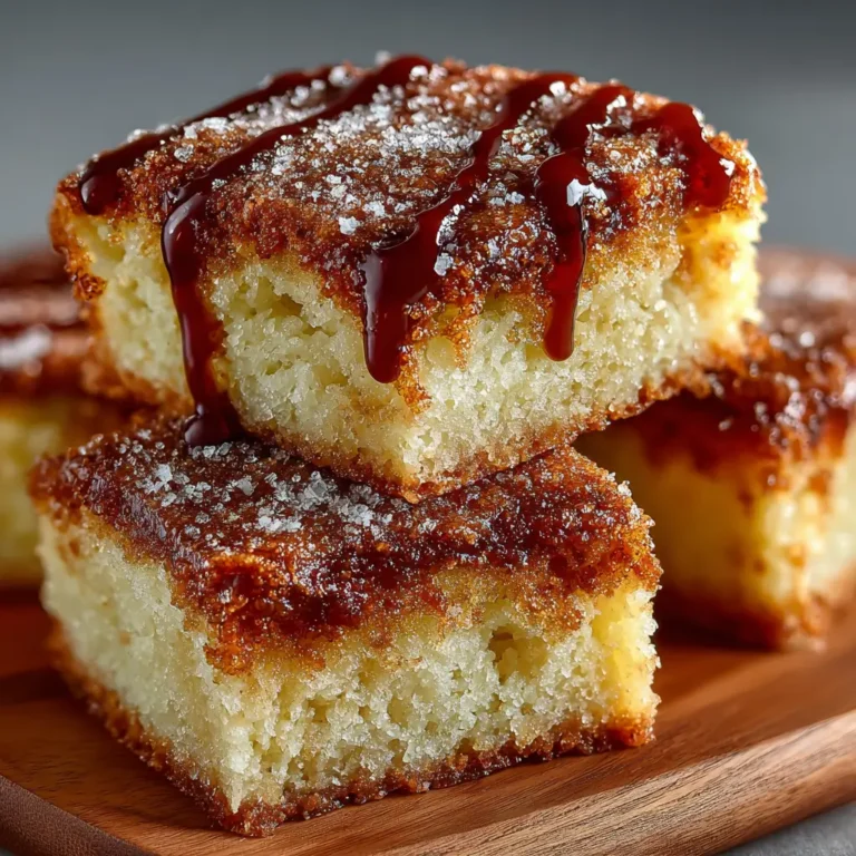 Easy Cinnamon Sugar Blondies