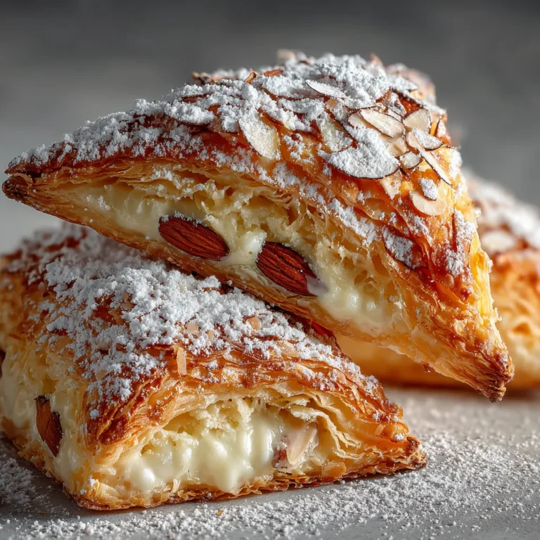 Flaky Sweet Almond Pastry