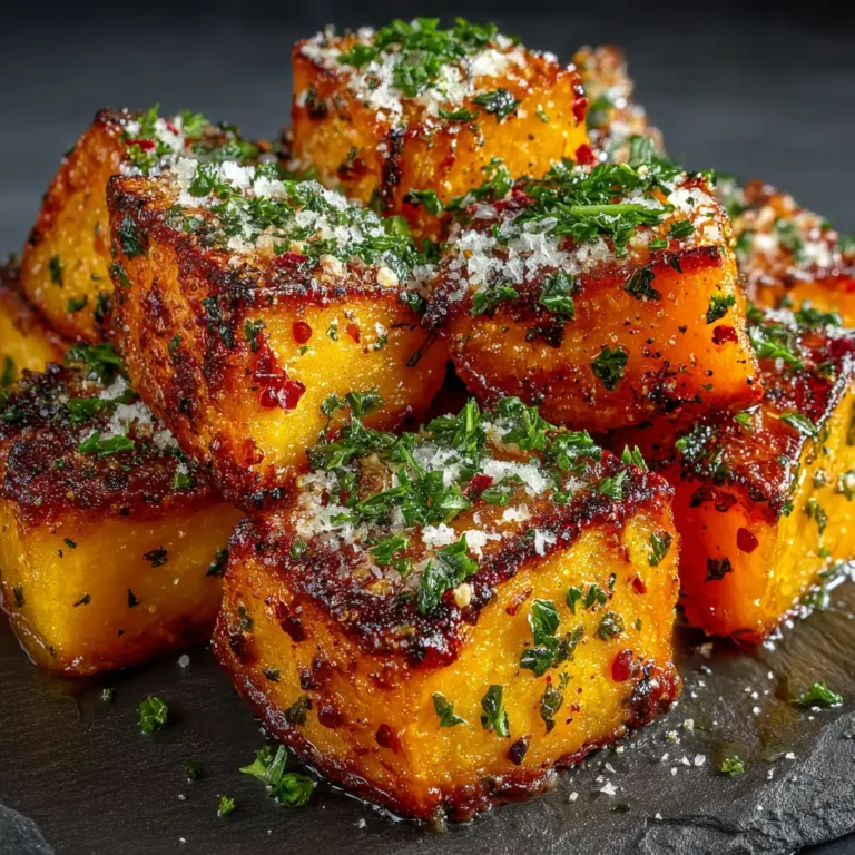 Garlic Parmesan Sweet Potato