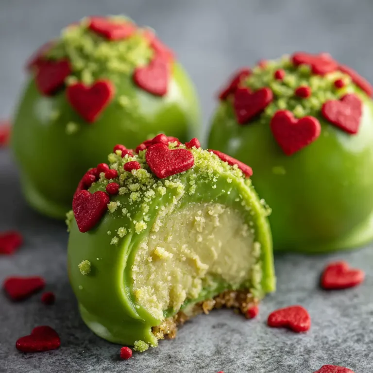 Grinch Christmas Truffles: A Festive Treat