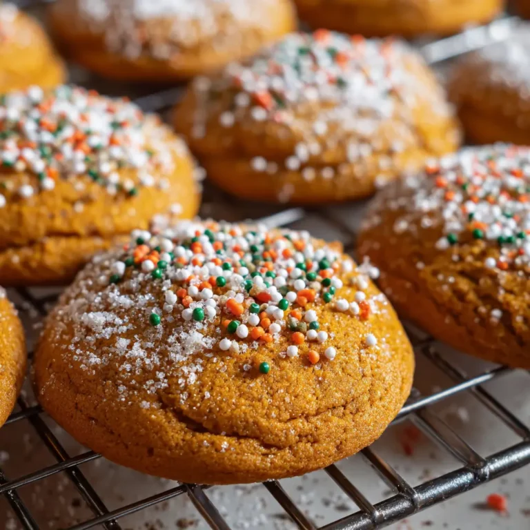 Sticky Halloween Pumpkin Spice Cookies: A Seasonal Delight