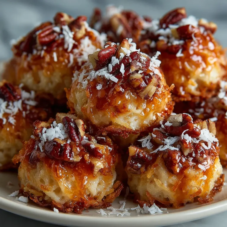No-Bake Coconut Pecan Pralines
