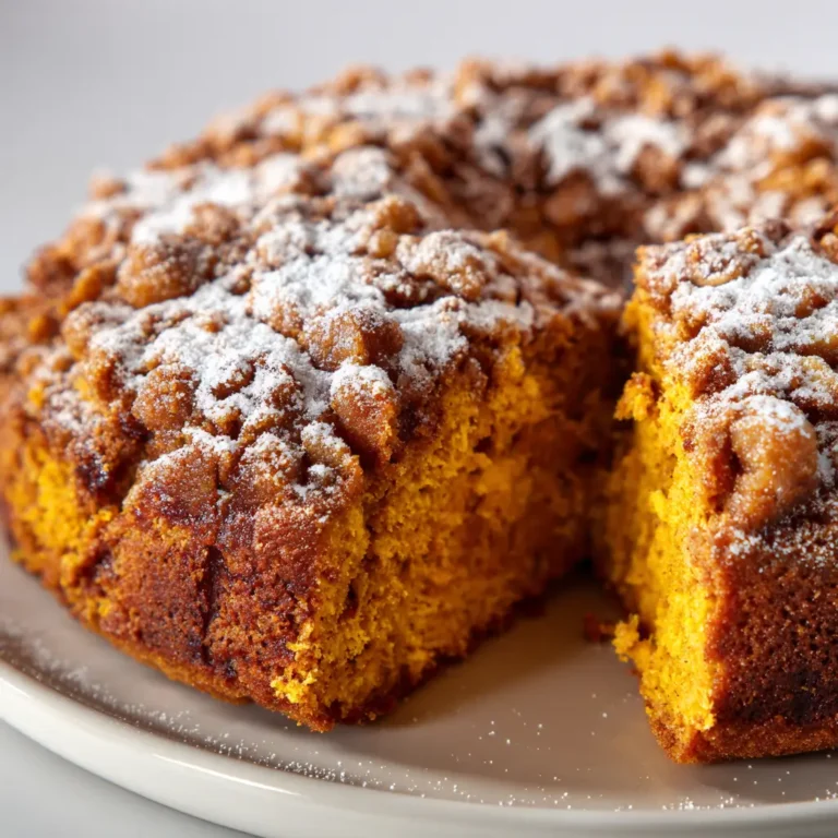Pumpkin Coffee Cake