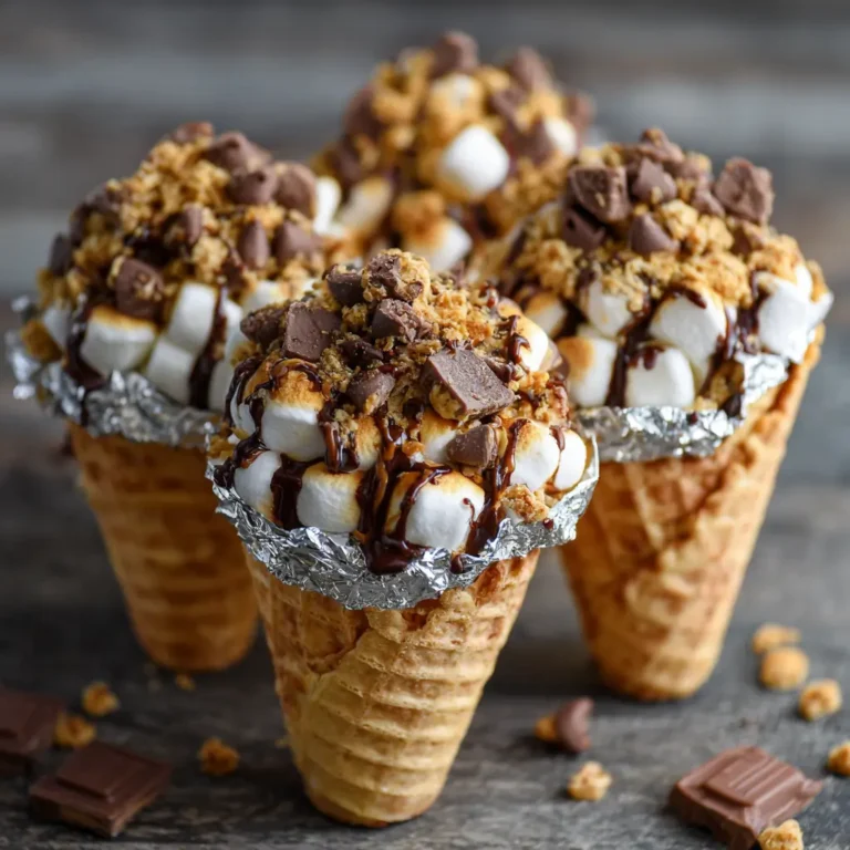 Reese’s Campfire Cones: A Sweet Outdoor Delight