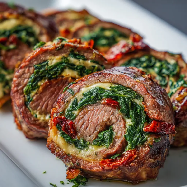 Delicious Steak Pinwheels