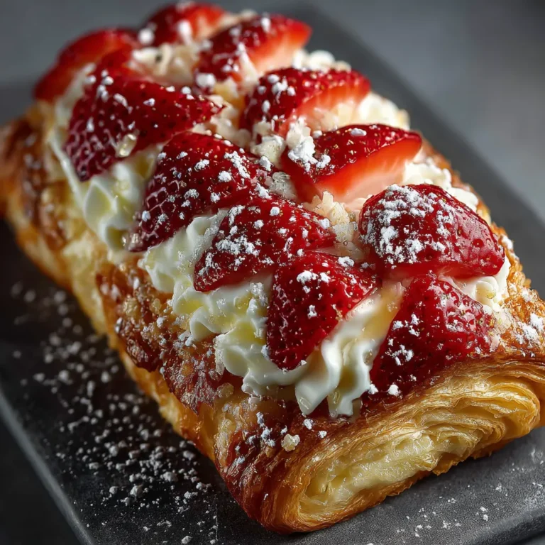 Strawberry Cream Cheese Danish Recipe