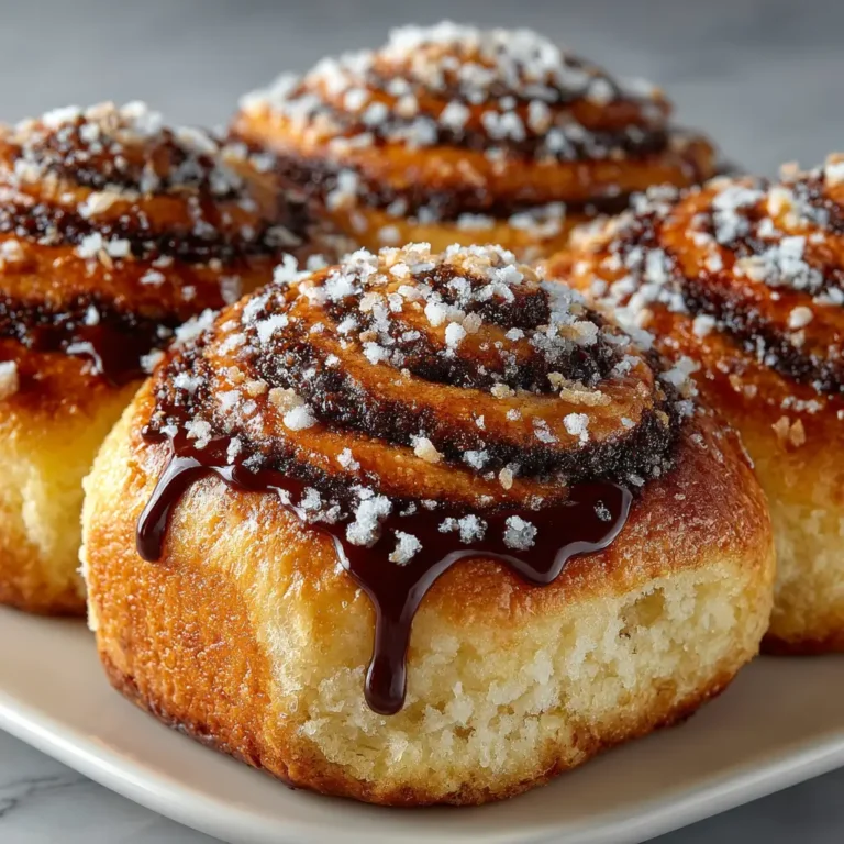 Super Soft Chocolate Espresso Rolls