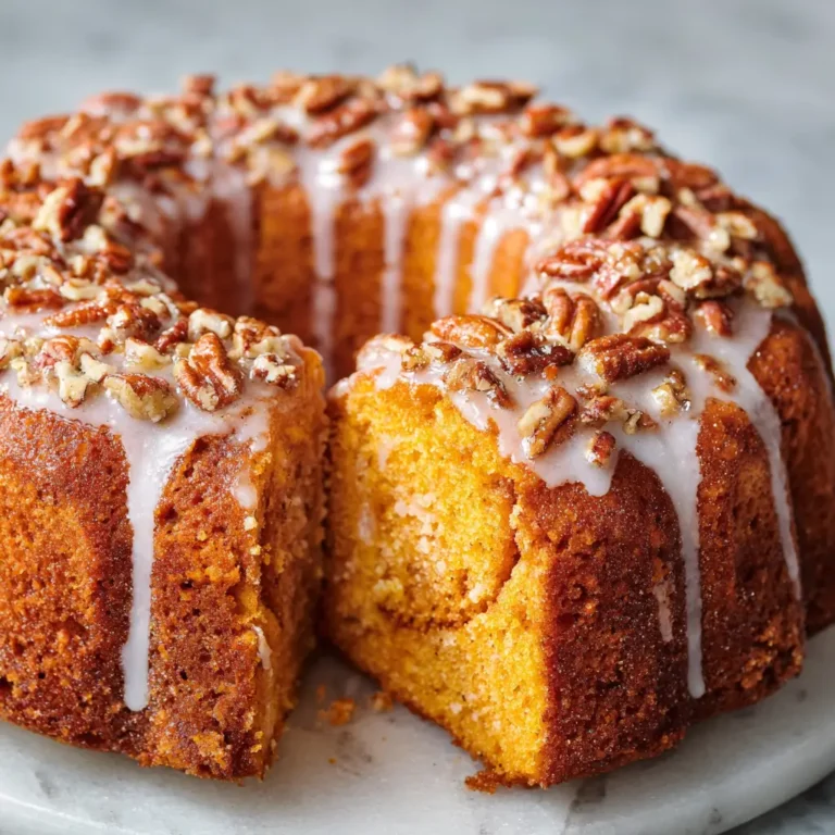 Sweet Potato Honeybun Cake