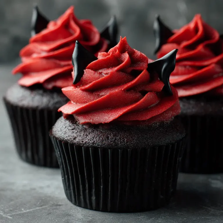 Vampire Cupcakes Recipe: A Spooktacular Treat for Halloween