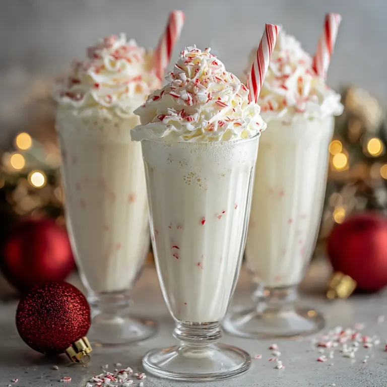 Tasty Peppermint Christmas Float