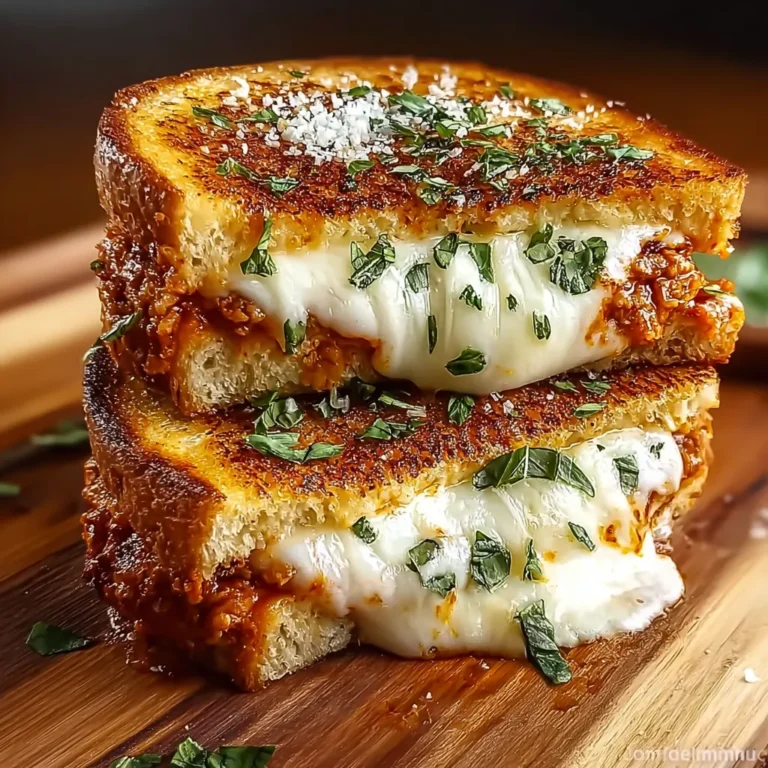 Chicken Parmesan Grilled Cheese