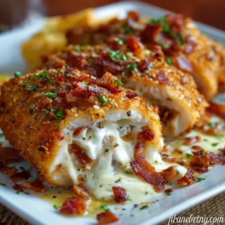 Cream Cheese & Bacon Stuffed Doritos Chicken