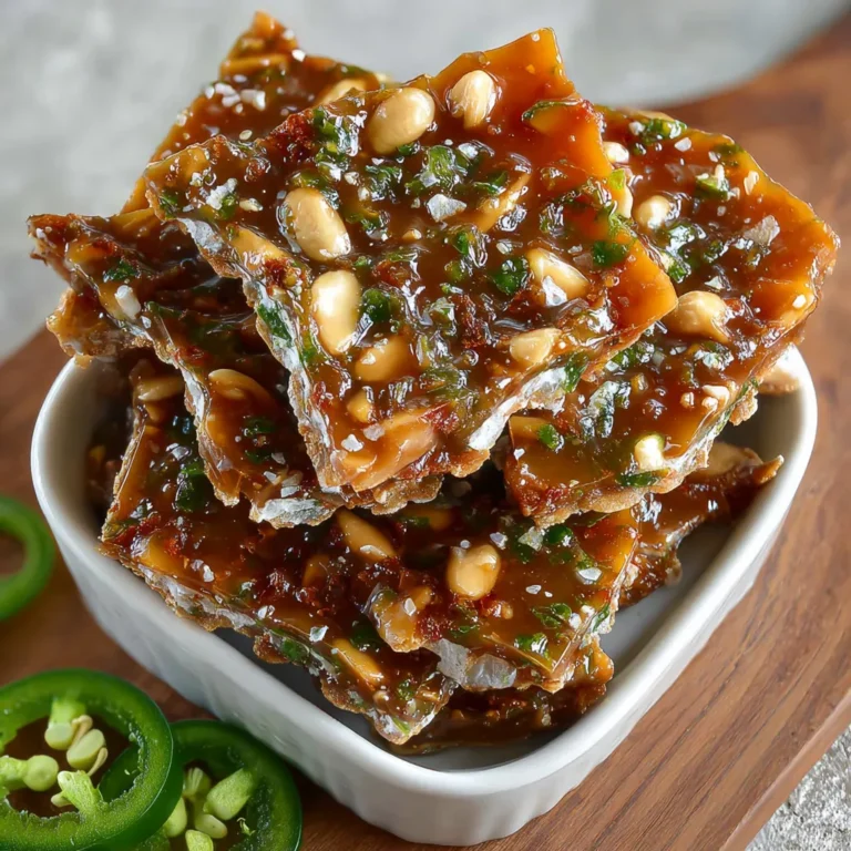 Jalapeño Peanut Brittle