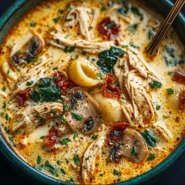 Marry Me Chicken Soup – A Hug in a Bowl | Creamy, Flavorful & Cozy Comfort Food