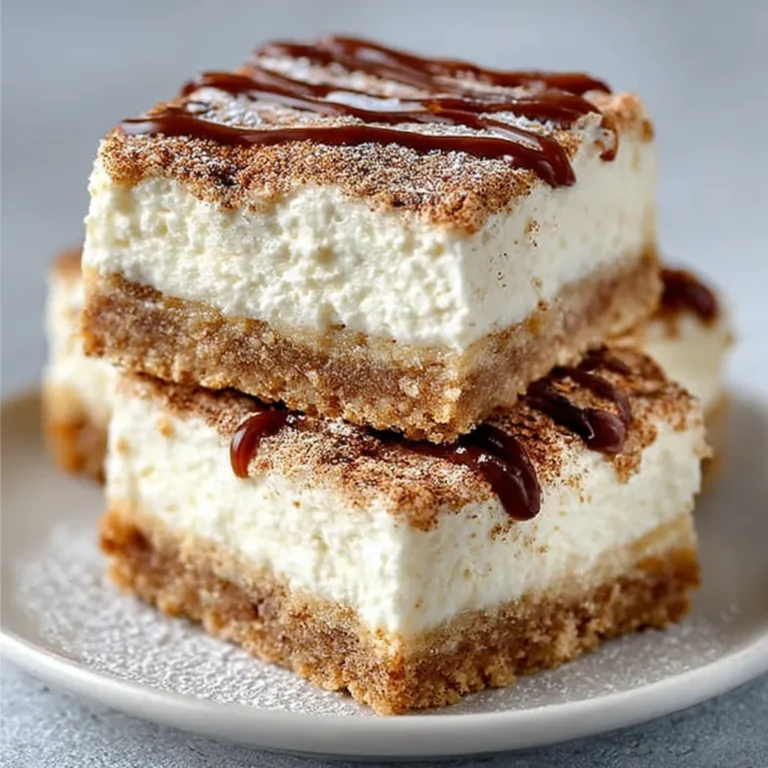 No Bake Keto Churro Cheesecake Bars Recipe: A Sweet Delight without the Guilt