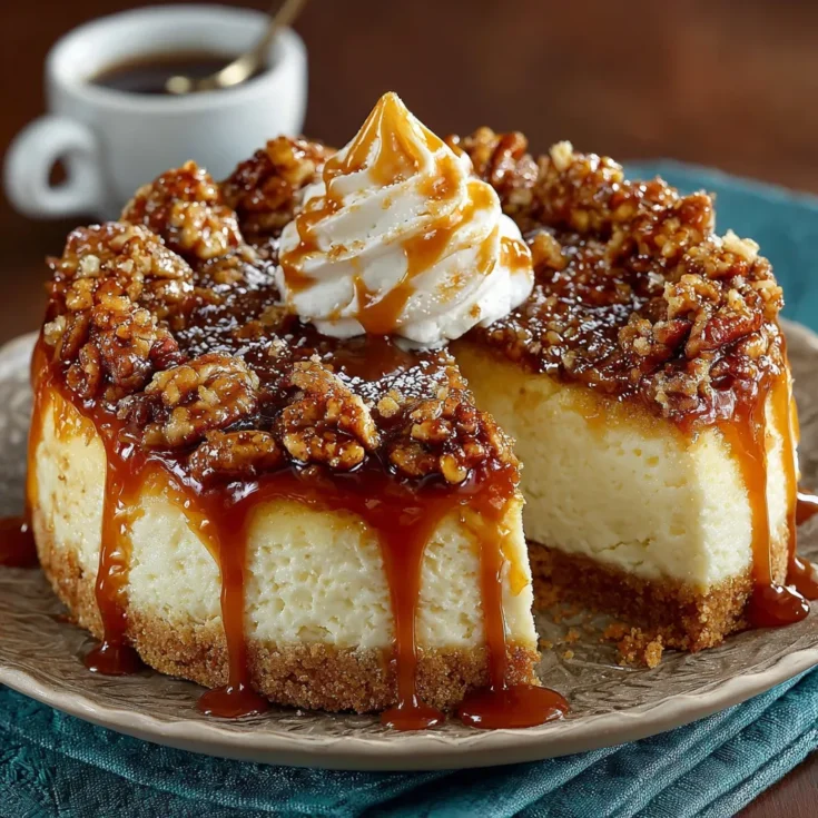 Caramel Pecan Cheesecake Recipe