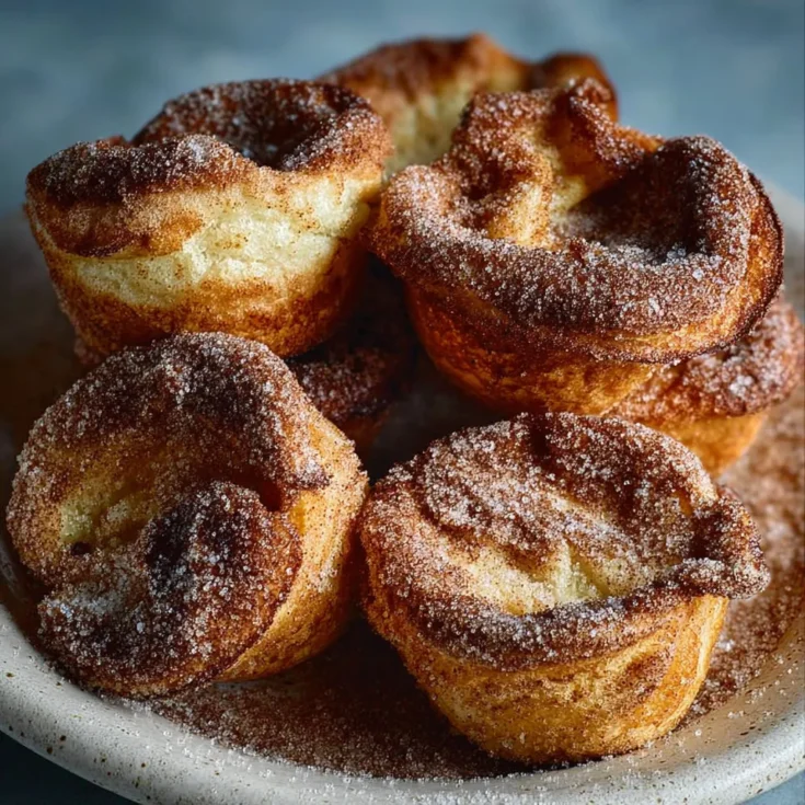 Easy Cinnamon Sugar Popovers