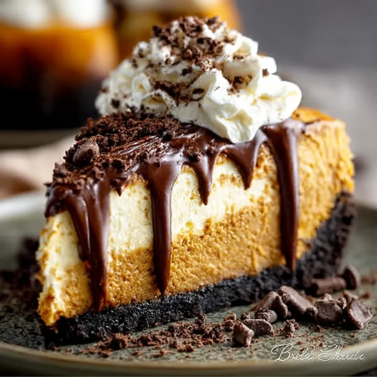 Pumpkin Chocolate Cheesecake Recipe: A Delicious Fall Delight