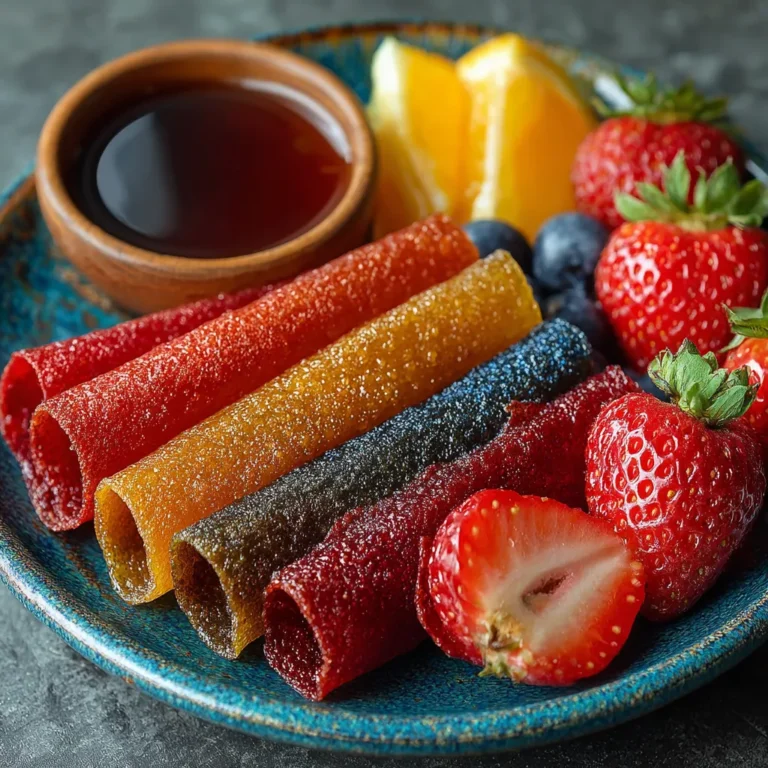 Homemade Fruit Leather Recipe | Healthy Snack – Naturally Sweet & Kid-Friendly