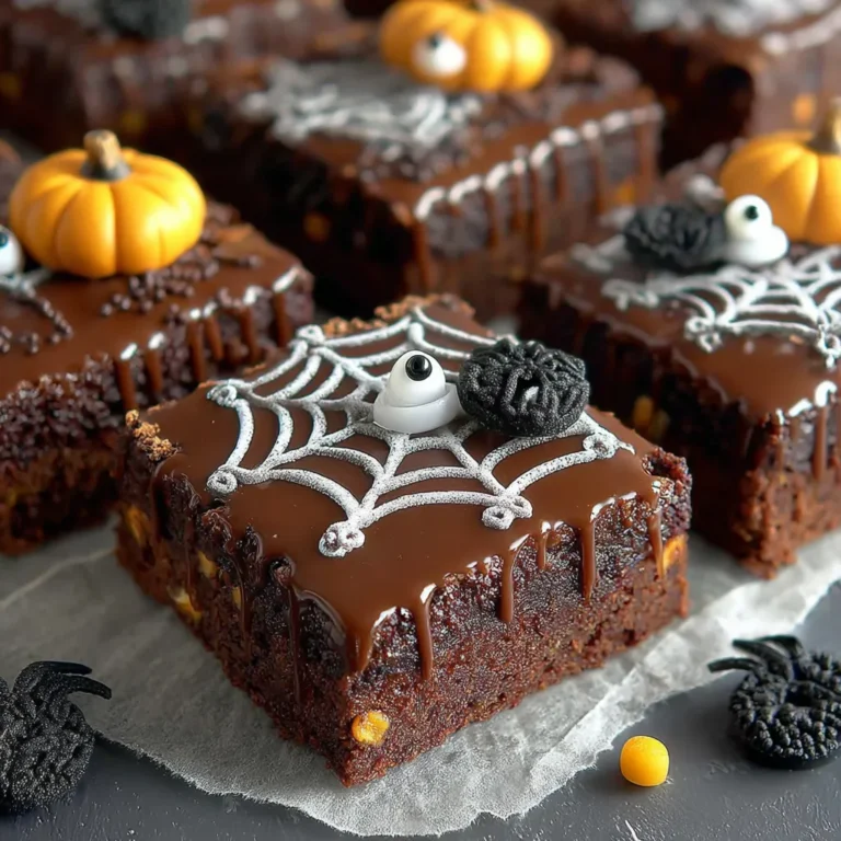 Cute Halloween Spellbook Brownies | Magical Halloween Dessert – Fudgy & Fun