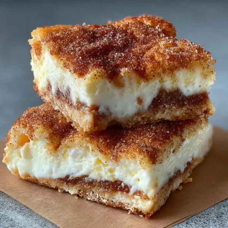 Cinnamon Sugar Churro Cheesecake Squares: A Delicious Twist on a Classic Dessert