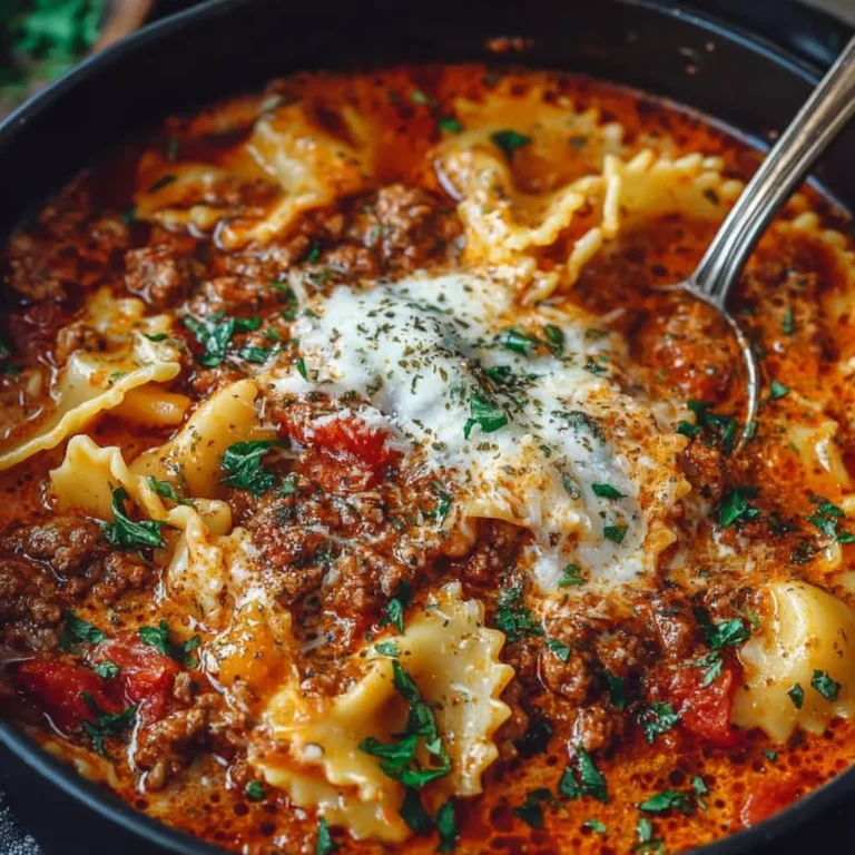 Creamy One-Pot Lasagna Soup | Hearty Italian Comfort in 30 Minutes