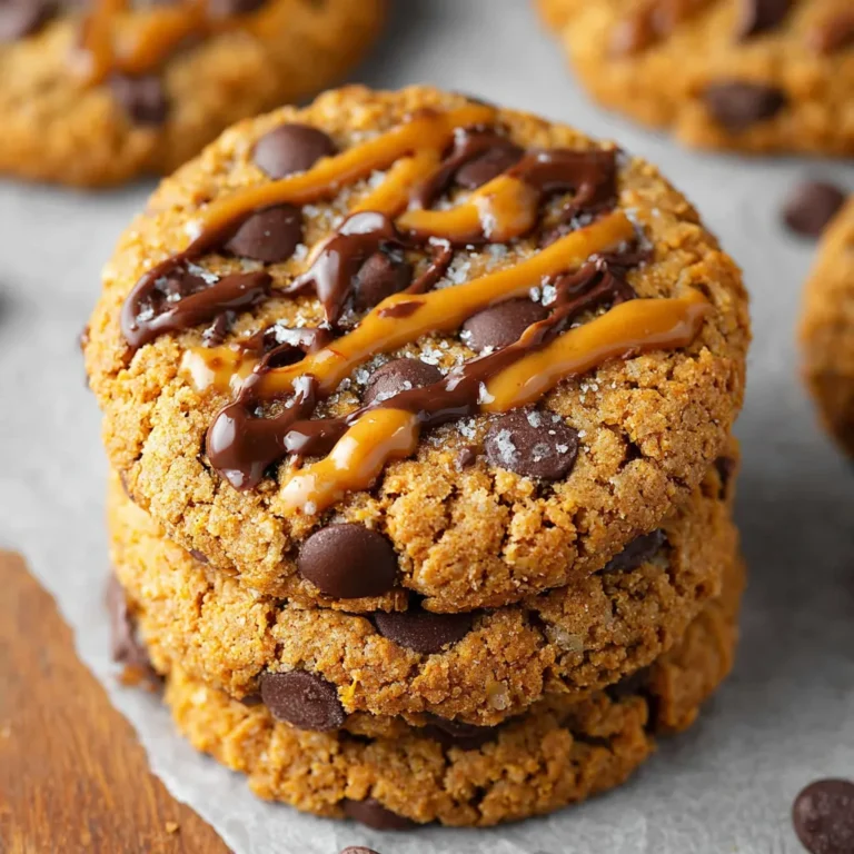 Gooey Chickpea Peanut Butter Cookies | High-Protein, Gluten-Free Treat