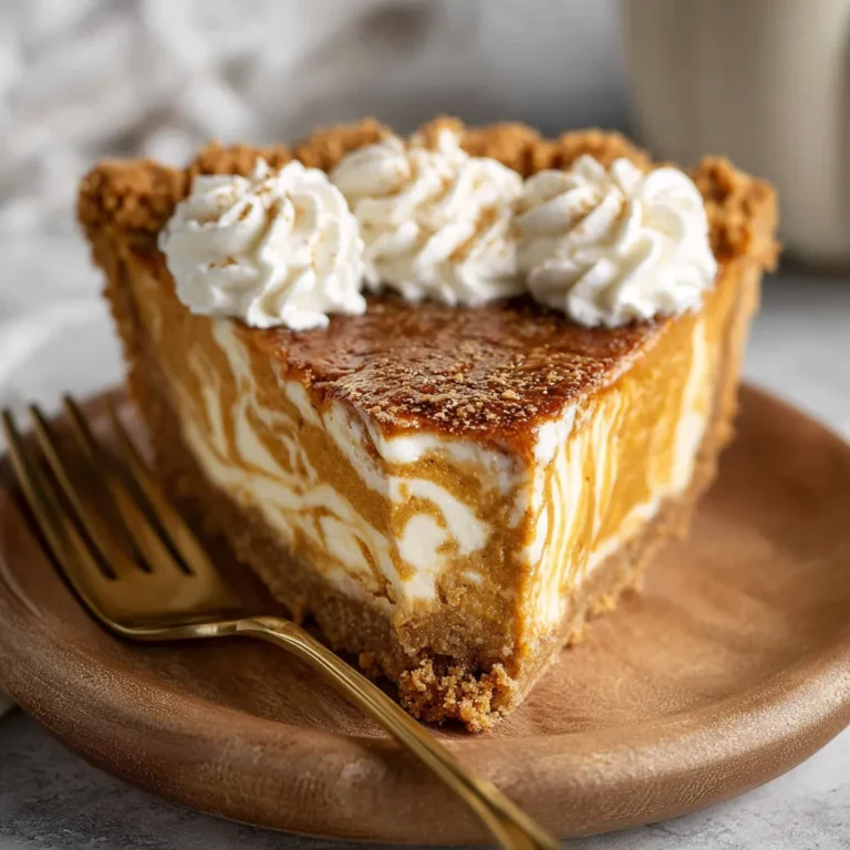 Easy Pumpkin Mascarpone Pie For Thanksgiving Dessert