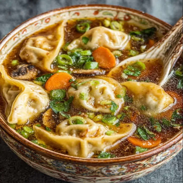 Easy Potsticker Soup Recipe | Flavorful Dumpling Soup in 20 Minutes
