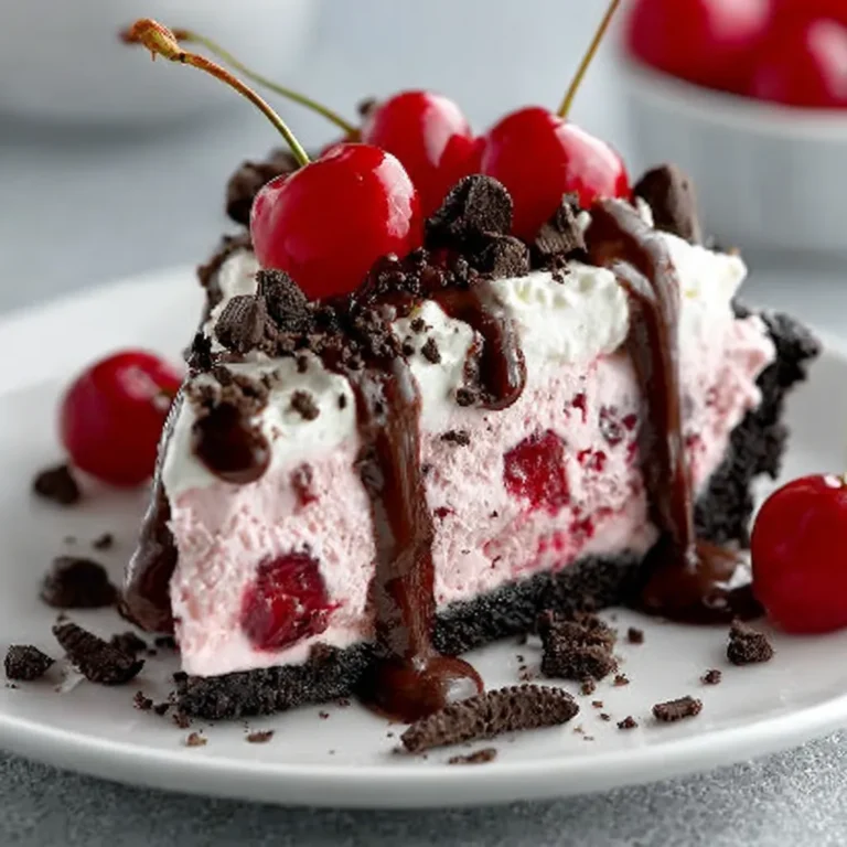 Oreo Cherry Chocolate Chip No-Bake Cheesecake | Easy, Creamy & Decadent Dessert