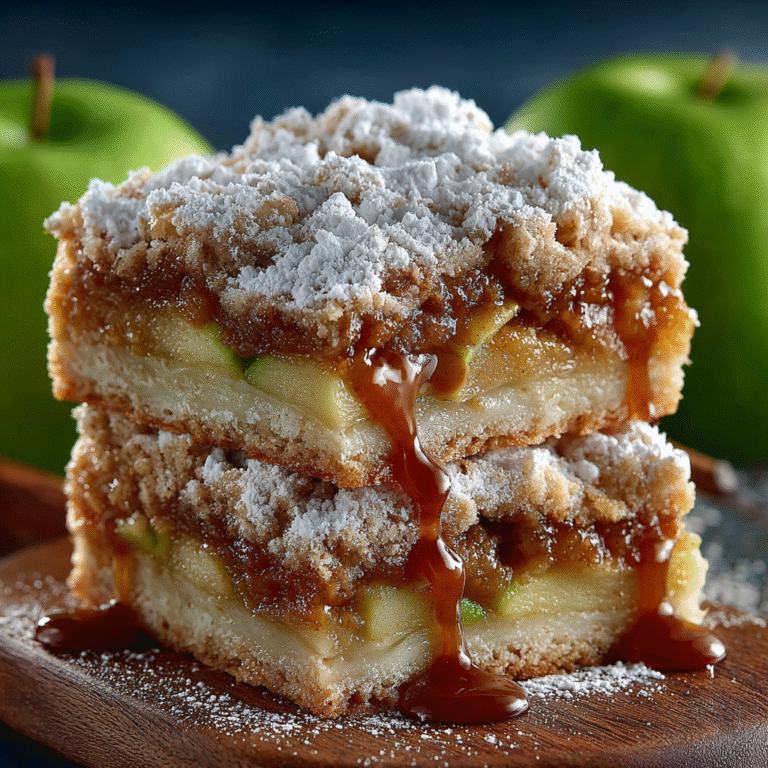 Easy Apple Bars: Sweet, Buttery & Filled with Fresh Apples