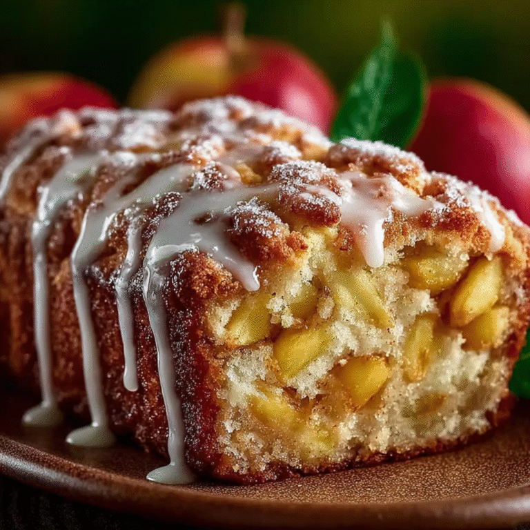 Delicious Amish Apple Fritter Bread | Cozy, Sweet & Perfect Fall Treat