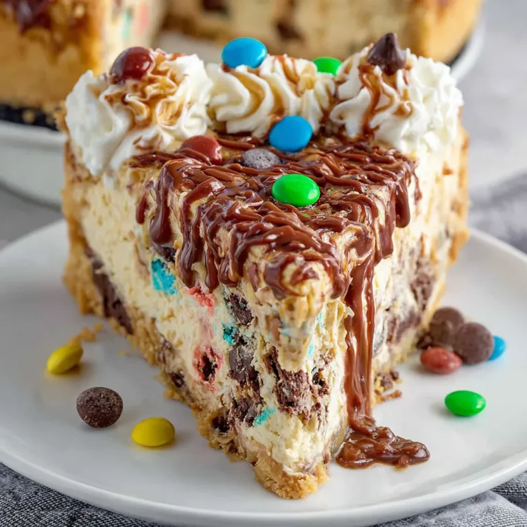 Monster Cookie Dough Cheesecake Recipe: A Decadent Delight