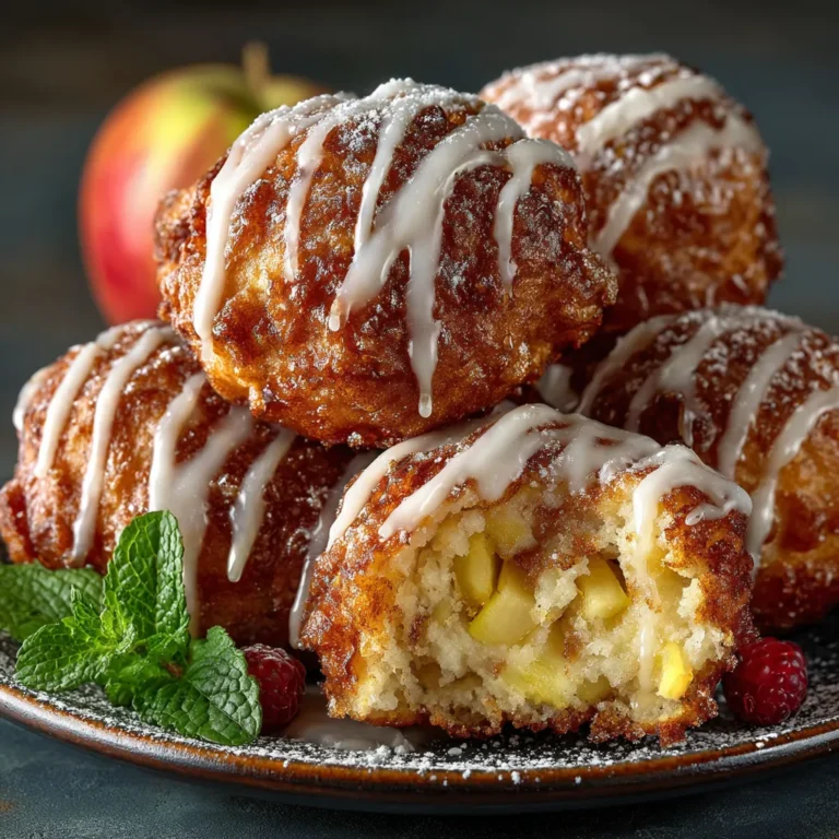 Easy Air Fryer Apple Fritters: Golden, Fluffy & Packed with Cinnamon Flavor