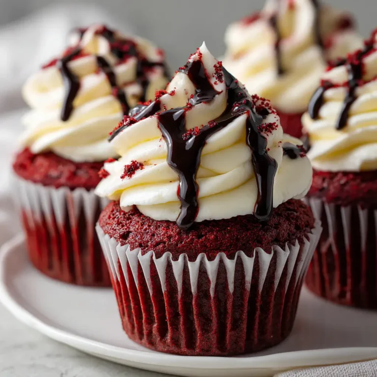 Bloody Red Velvet Cupcakes
