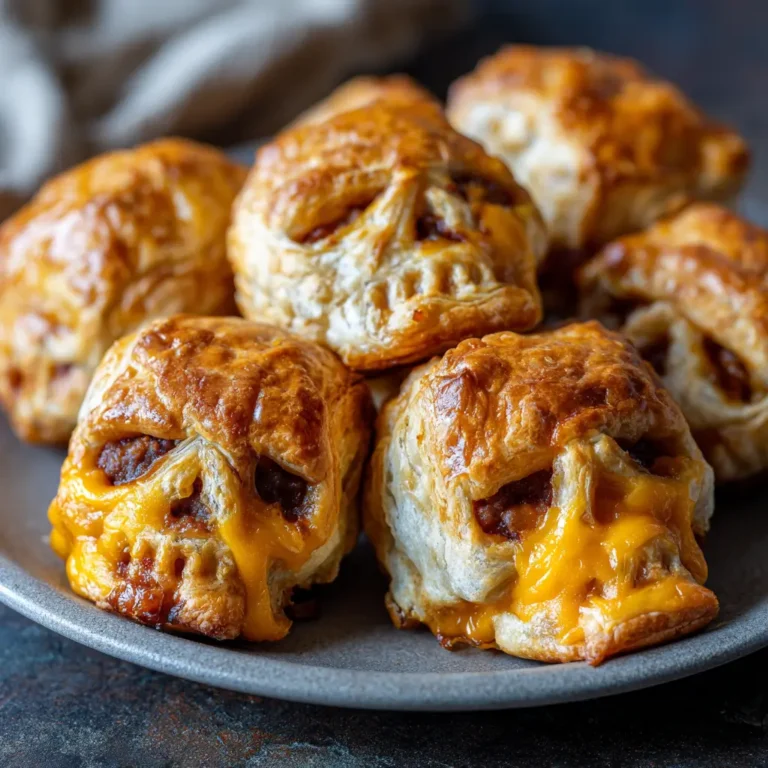 Cheeseburger Skulls Halloween Dinner