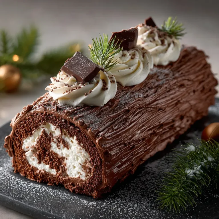 Chocolate Yule Log (Bûche de Noël) Recipe