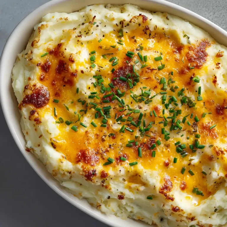 Creamiest Baked Mashed Potatoes