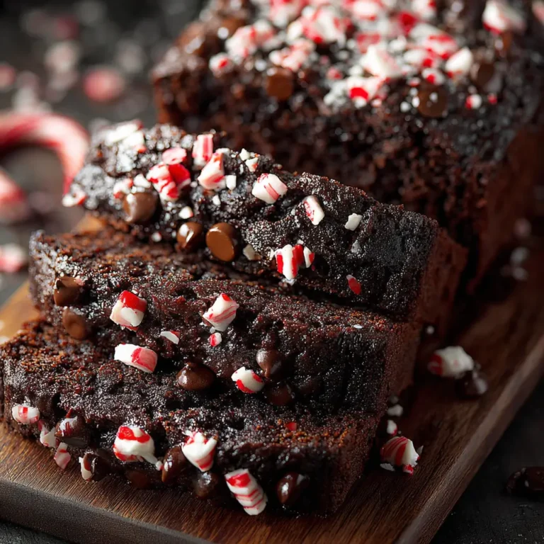 Delicious Chocolate Peppermint Bread