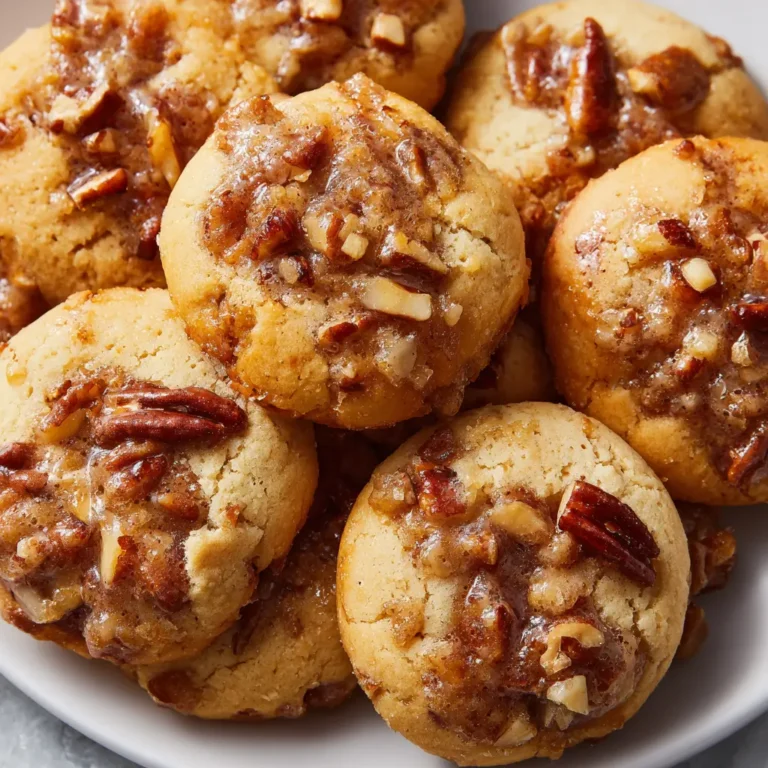 Easy Pecan Pie Cookies