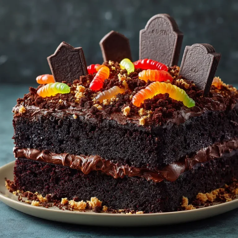 Graveyard Cake: A Spooky Delight for Halloween