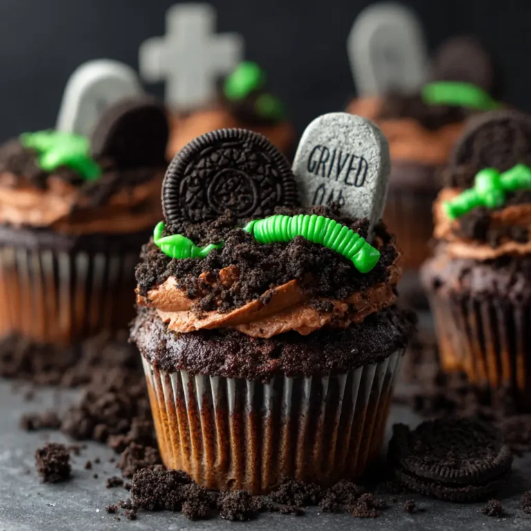 Graveyard Dirt Cupcakes: A Spooktacular Halloween Treat