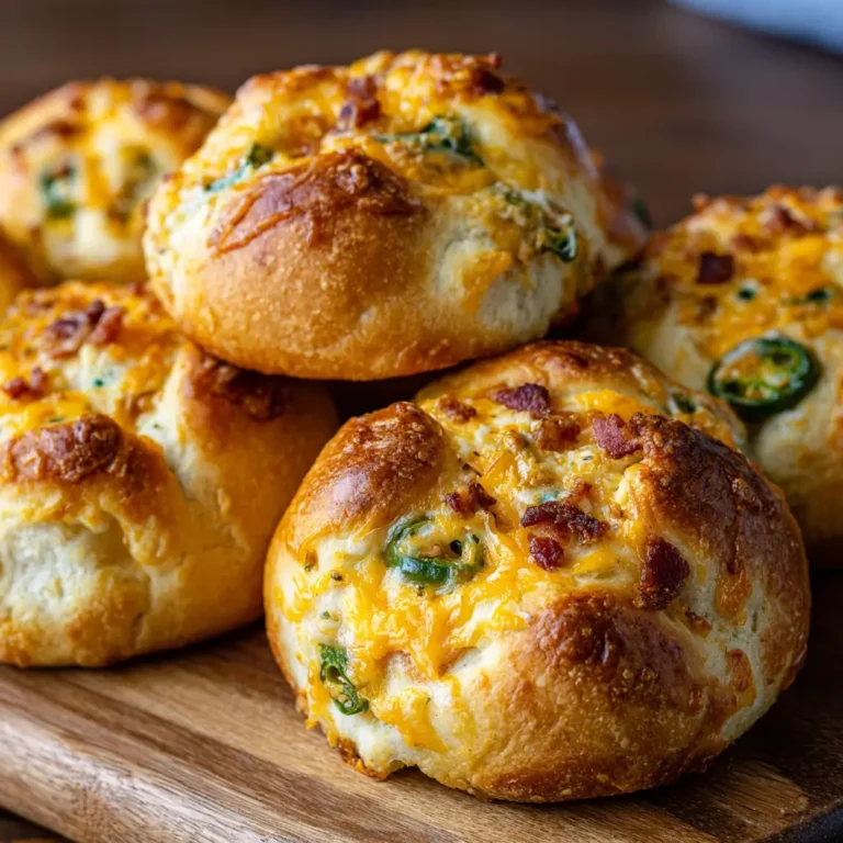 Jalapeno Popper Stuffed Rolls