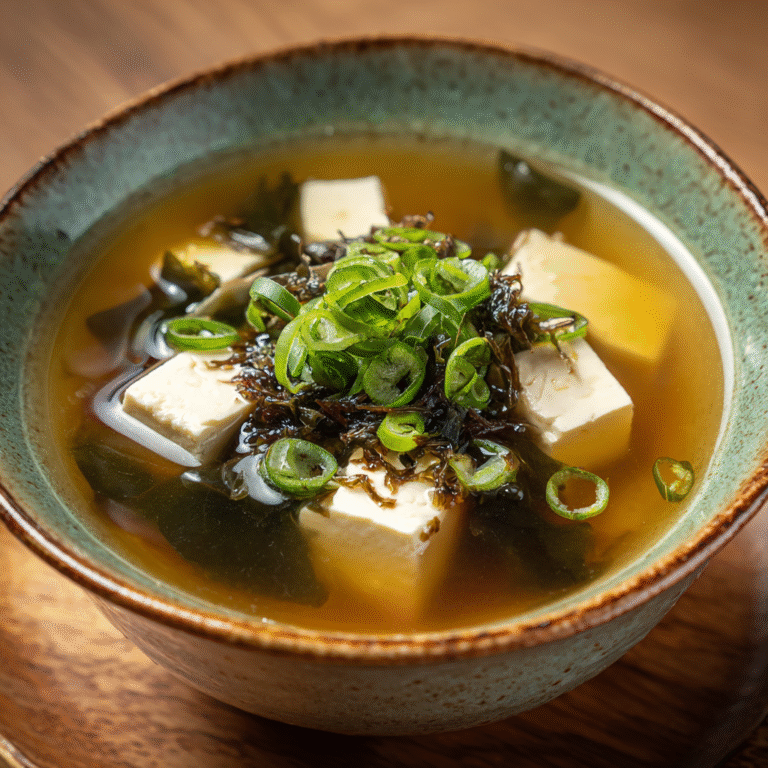 Japanese Clear Soup: A Simple and Elegant Delight
